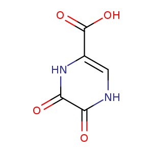 OC(=O)c1c[nH]c(=O)c(=O)[nH]1