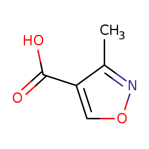 Cc1nocc1C(=O)O