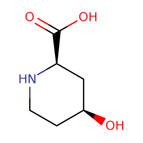 O[C@H]1CCN[C@H](C1)C(=O)O