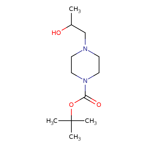 CC(CN1CCN(CC1)C(=O)OC(C)(C)C)O