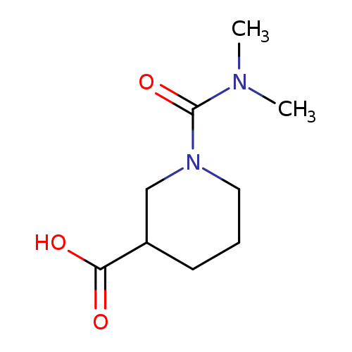 OC(=O)C1CCCN(C1)C(=O)N(C)C