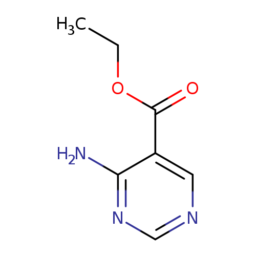 CCOC(=O)c1cncnc1N