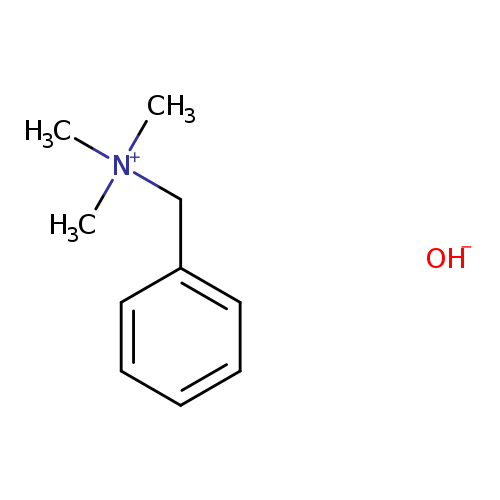 C[N+](Cc1ccccc1)(C)C.[OH-]