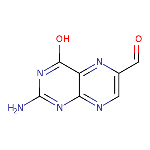 O=Cc1cnc2c(n1)c(O)nc(n2)N