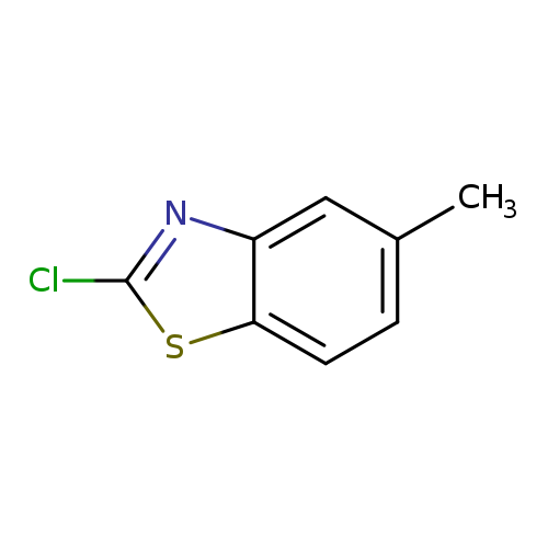 Cc1ccc2c(c1)nc(s2)Cl