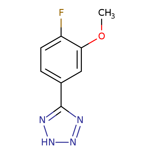 COc1cc(ccc1F)c1n[nH]nn1