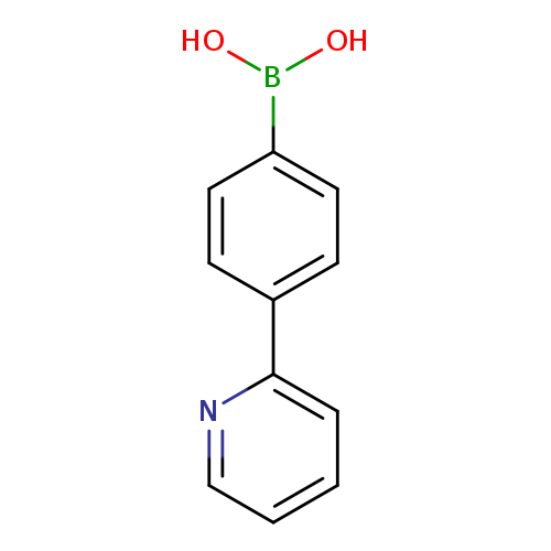 OB(c1ccc(cc1)c1ccccn1)O