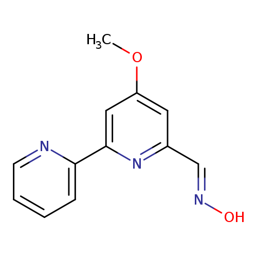 O/N=C/c1cc(OC)cc(n1)c1ccccn1
