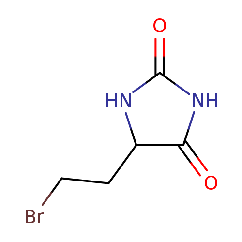 BrCCC1NC(=O)NC1=O