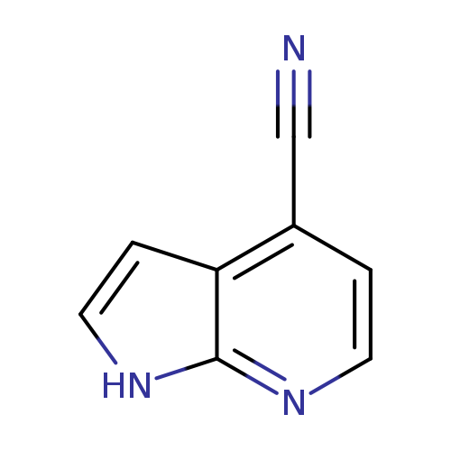 N#Cc1ccnc2c1cc[nH]2