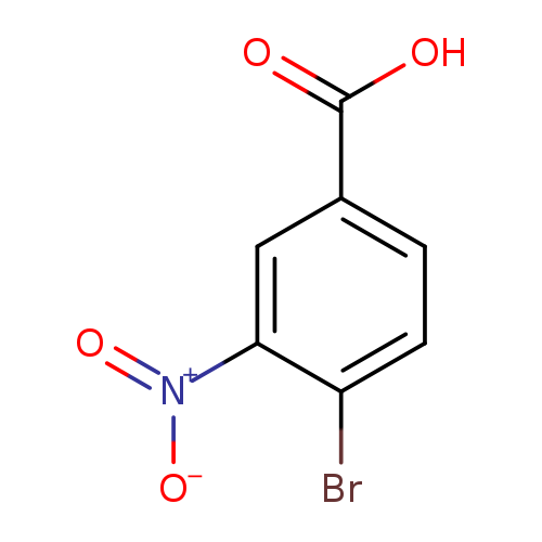 [O-][N+](=O)c1cc(ccc1Br)C(=O)O