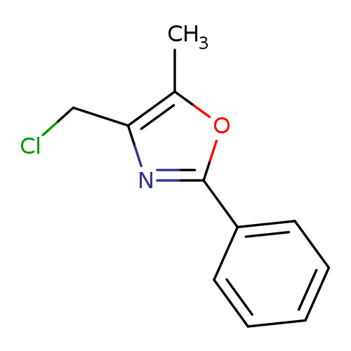 ClCc1nc(oc1C)c1ccccc1