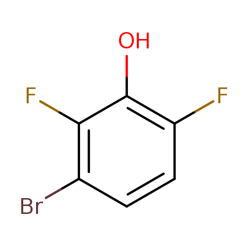 Fc1ccc(c(c1O)F)Br