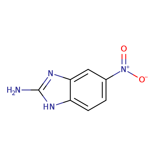 [O-][N+](=O)c1ccc2c(c1)nc([nH]2)N