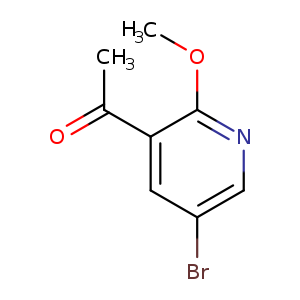CC(=O)c1cc(Br)cnc1OC