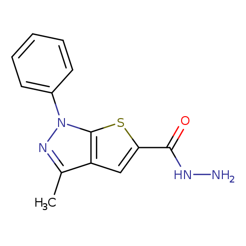 NNC(=O)c1cc2c(s1)n(nc2C)c1ccccc1