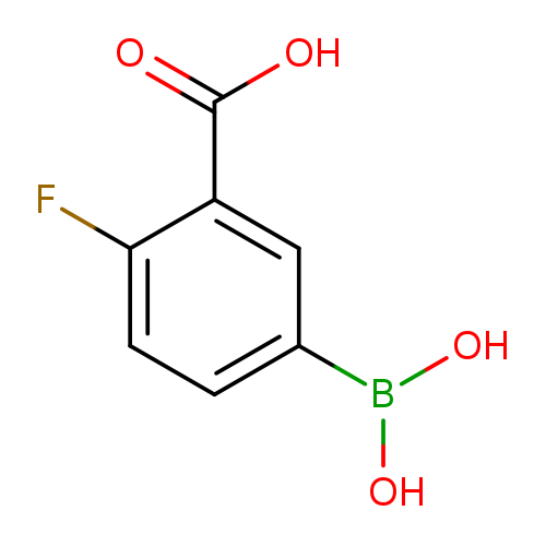 OB(c1ccc(c(c1)C(=O)O)F)O