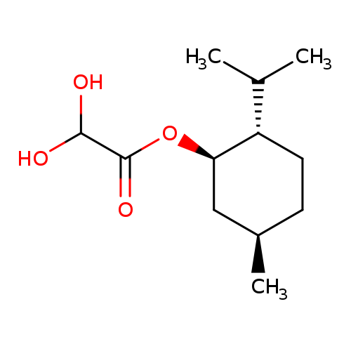 C[C@@H]1CC[C@H]([C@@H](C1)OC(=O)C(O)O)C(C)C