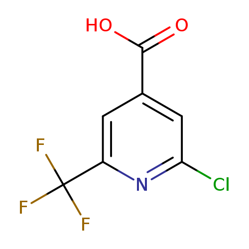 Clc1cc(cc(n1)C(F)(F)F)C(=O)O