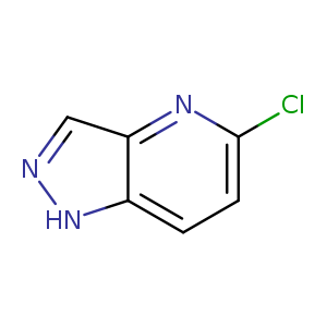 Clc1ccc2c(n1)cn[nH]2