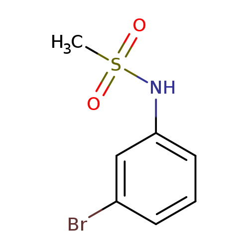 Brc1cccc(c1)NS(=O)(=O)C