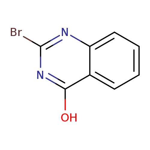 Brc1nc2ccccc2c(n1)O