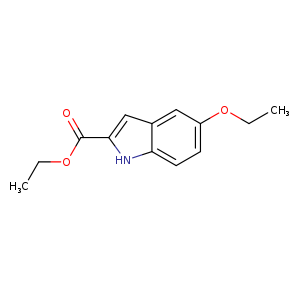 CCOc1ccc2c(c1)cc([nH]2)C(=O)OCC