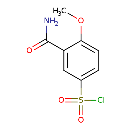 COc1ccc(cc1C(=O)N)S(=O)(=O)Cl