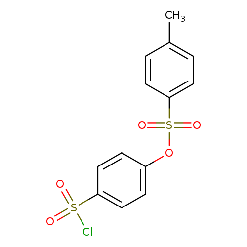 Cc1ccc(cc1)S(=O)(=O)Oc1ccc(cc1)S(=O)(=O)Cl