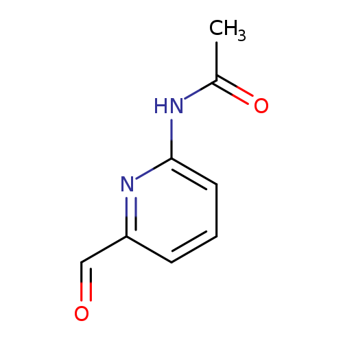 O=Cc1cccc(n1)NC(=O)C