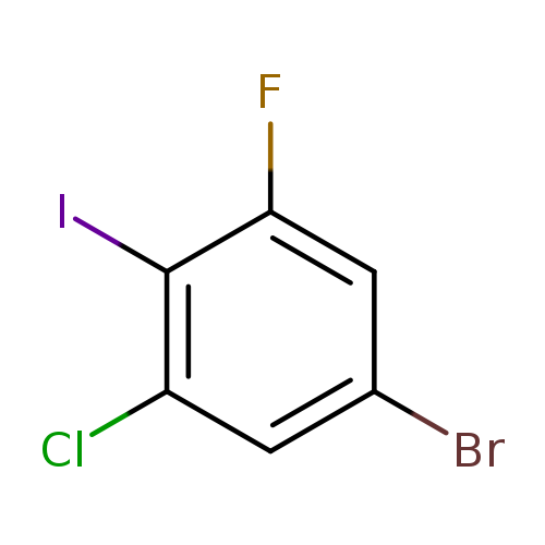 Brc1cc(F)c(c(c1)Cl)I