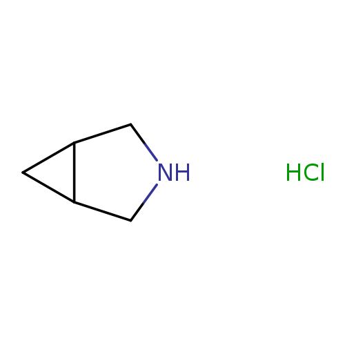 N1CC2C(C1)C2.Cl