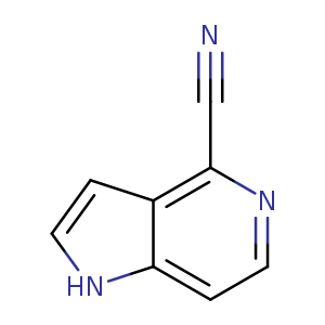 N#Cc1nccc2c1cc[nH]2