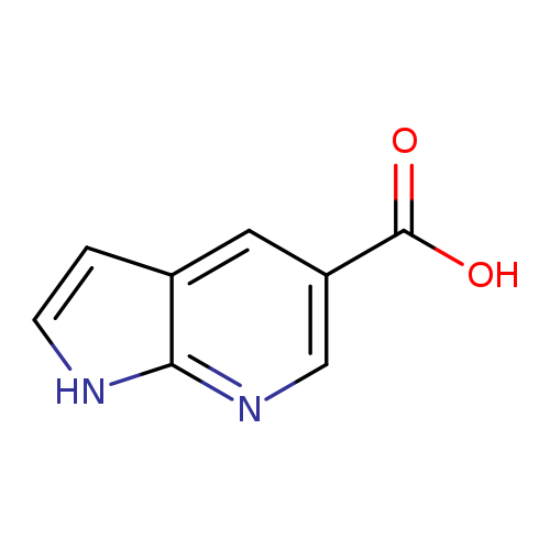 OC(=O)c1cc2cc[nH]c2nc1