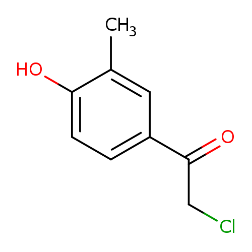 ClCC(=O)c1ccc(c(c1)C)O