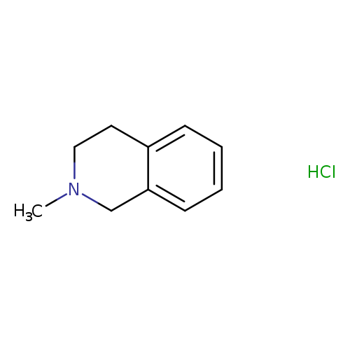 CN1CCc2c(C1)cccc2.Cl