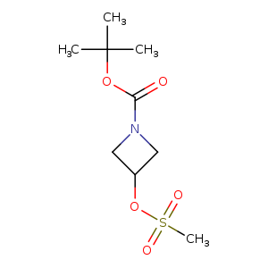 O=C(N1CC(C1)OS(=O)(=O)C)OC(C)(C)C