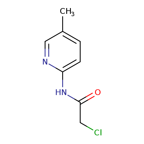 ClCC(=O)Nc1ccc(cn1)C