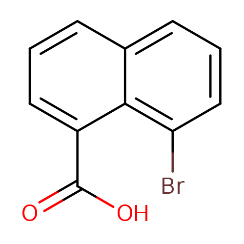 OC(=O)c1cccc2c1c(Br)ccc2