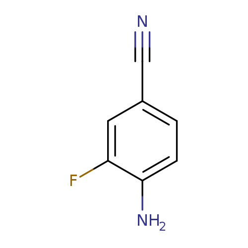 N#Cc1ccc(c(c1)F)N