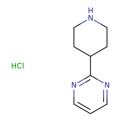 N1CCC(CC1)c1ncccn1.Cl