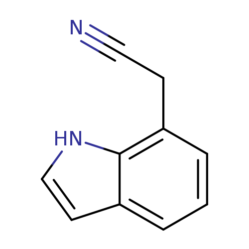 N#CCc1cccc2c1[nH]cc2