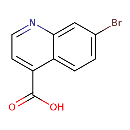 Brc1ccc2c(c1)nccc2C(=O)O