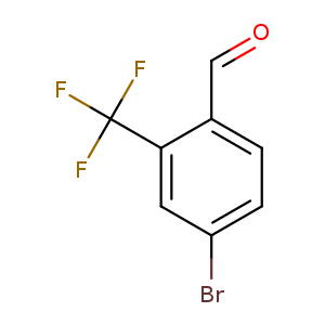O=Cc1ccc(cc1C(F)(F)F)Br