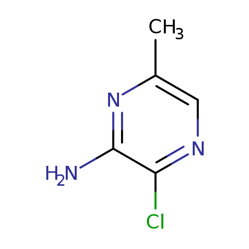 Cc1cnc(c(n1)N)Cl