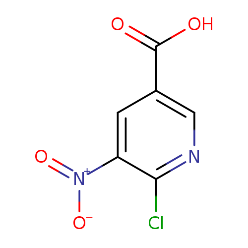 [O-][N+](=O)c1cc(cnc1Cl)C(=O)O