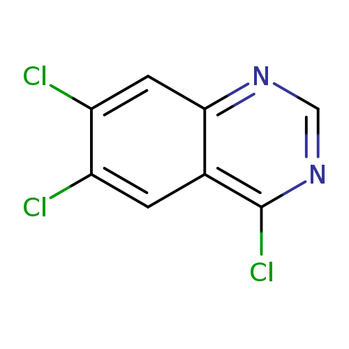 Clc1cc2c(cc1Cl)ncnc2Cl