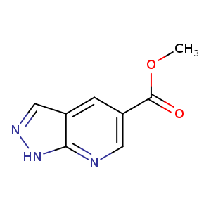 COC(=O)c1cnc2c(c1)cn[nH]2