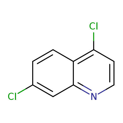 Clc1ccc2c(c1)nccc2Cl