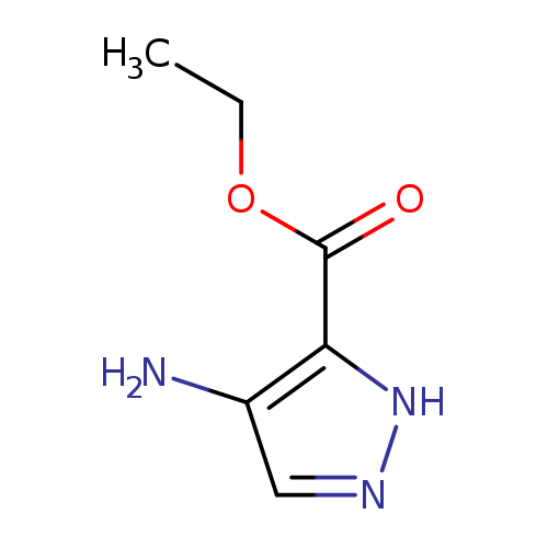 CCOC(=O)c1c(N)cn[nH]1